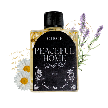 Peaceful Home Ritual Oil – 0.5 oz House Cleansing Oil