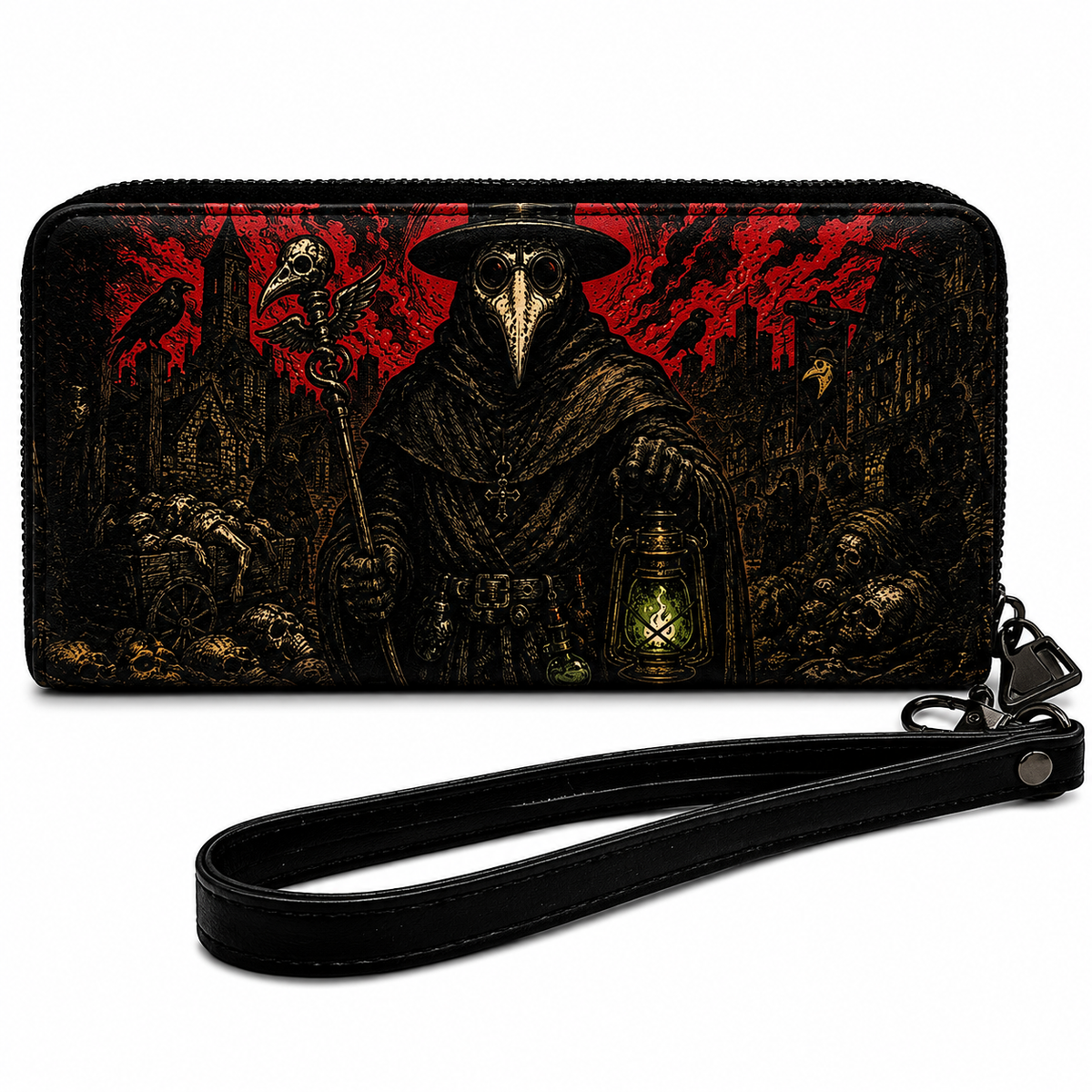The Black Lantern Clutch Wallet