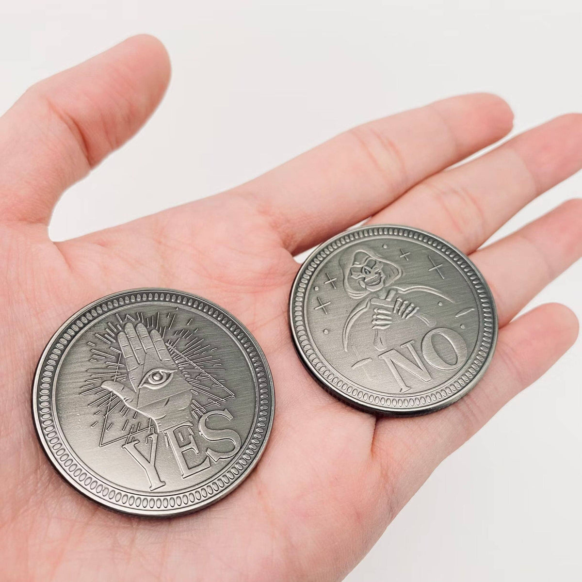 Devil's Eye YES/NO Decision Coin
