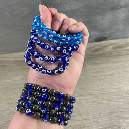 Evil Eye Protection Beaded Bracelet