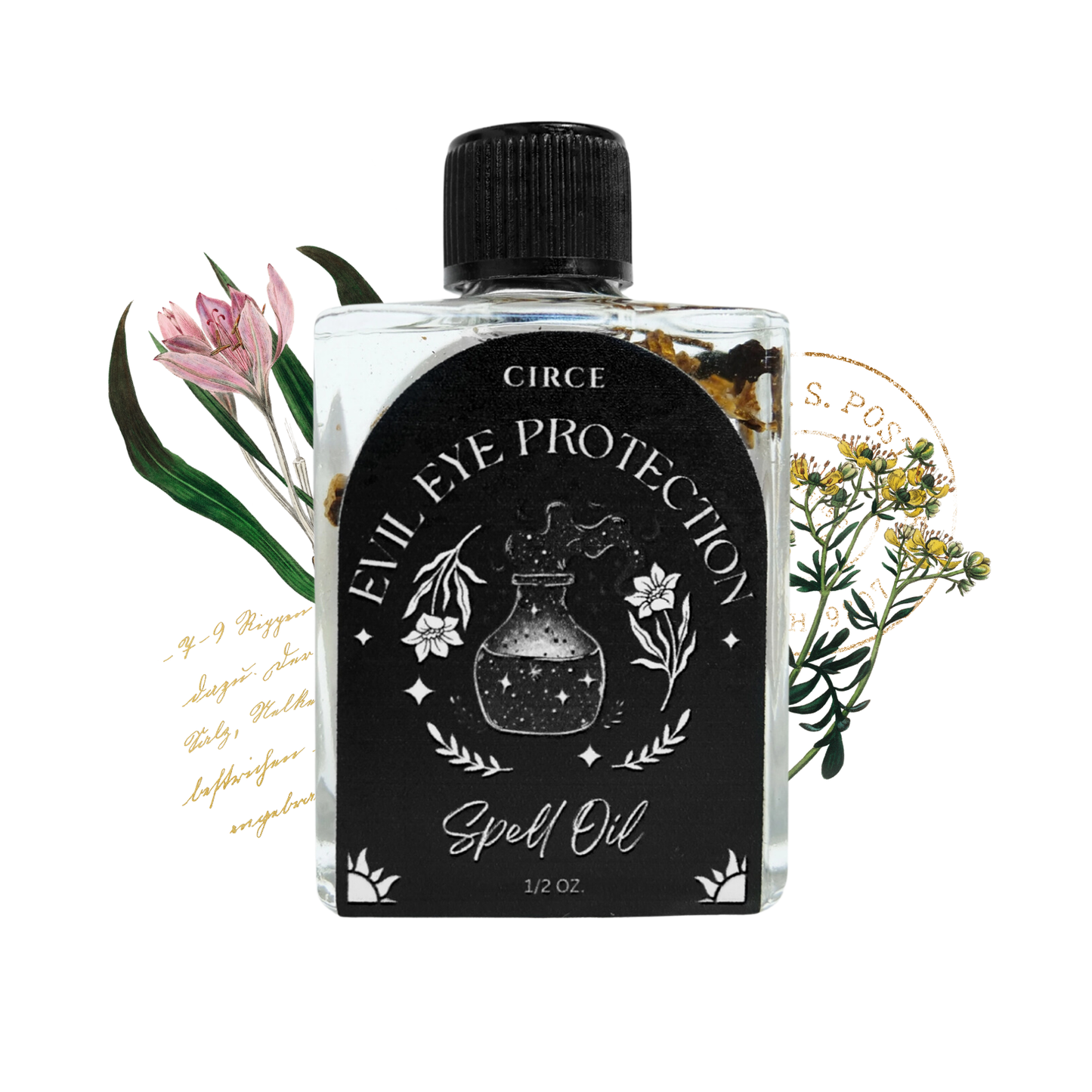 Evil Eye Protection Spell Oil – 1/2 oz Protection & Warding