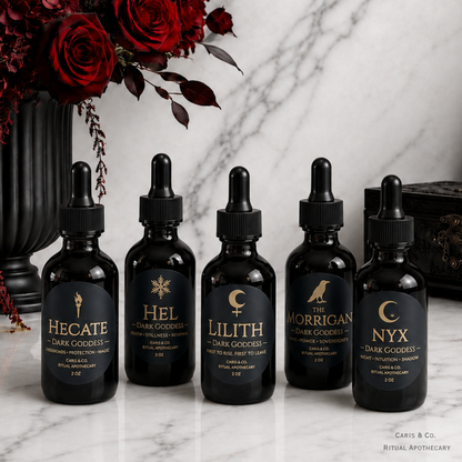 Dark Goddess - Nyx Ritual Oil (2 oz)