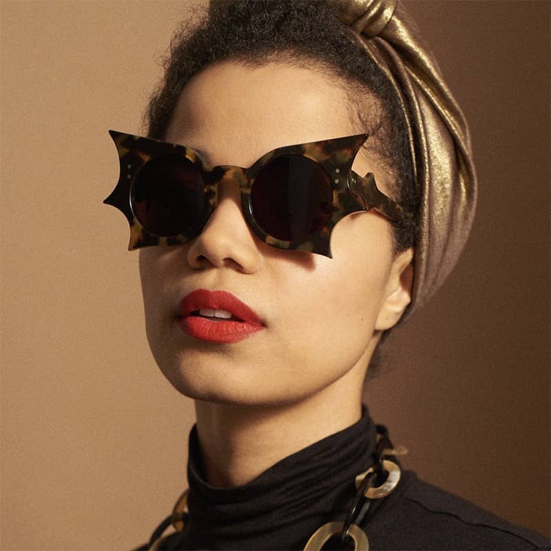 Y2K Gothic Bat Sunglasses