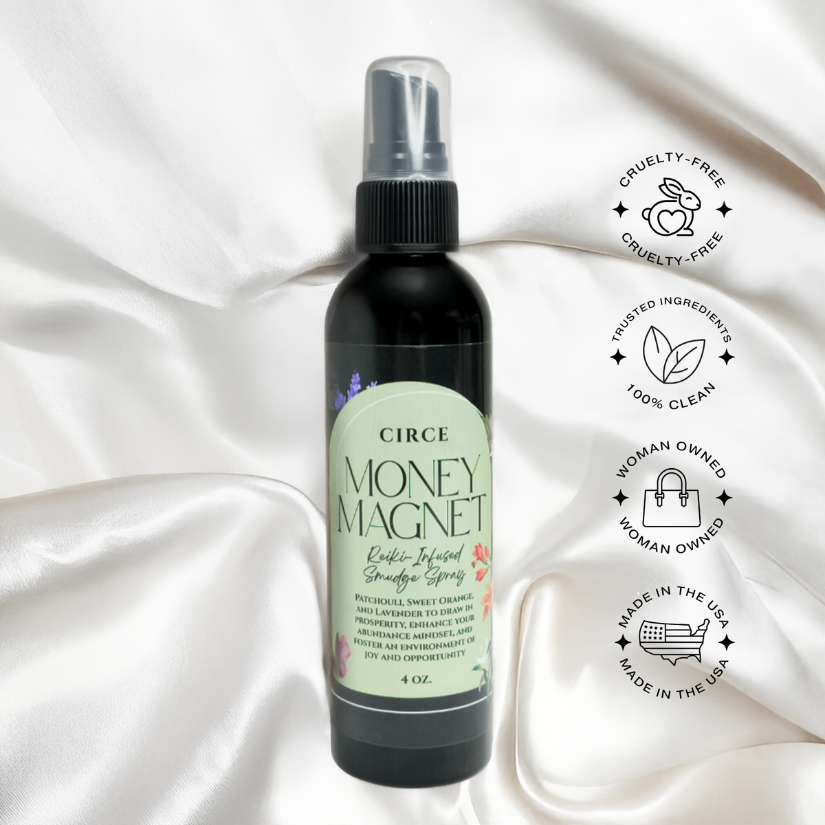 Money Magnet Smudge Spray | 4oz.