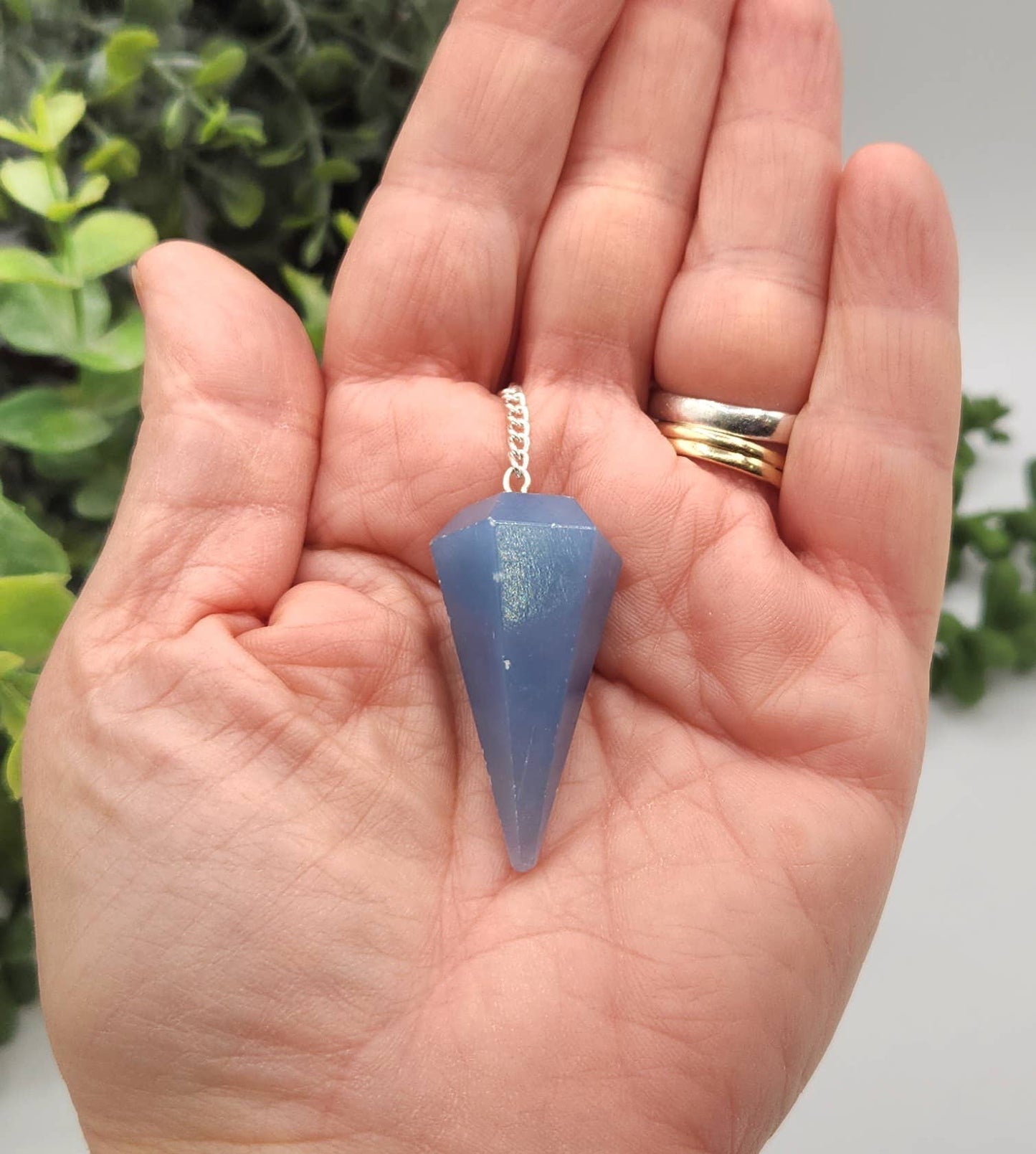 Angelite Pendulum