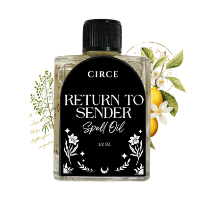 Return To Sender Spell Oil – 1/2 oz Protection & Reversal