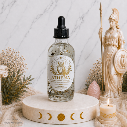 Sacred Goddess - Athena Ritual Oil | Athena's Wisdom (2 oz)