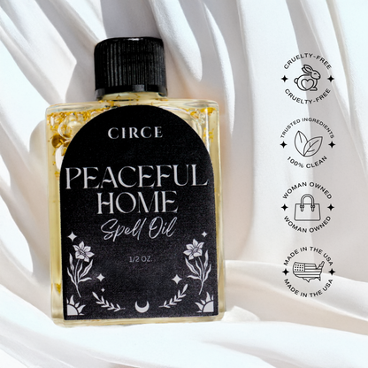 Peaceful Home Ritual Oil – 0.5 oz House Cleansing Oil