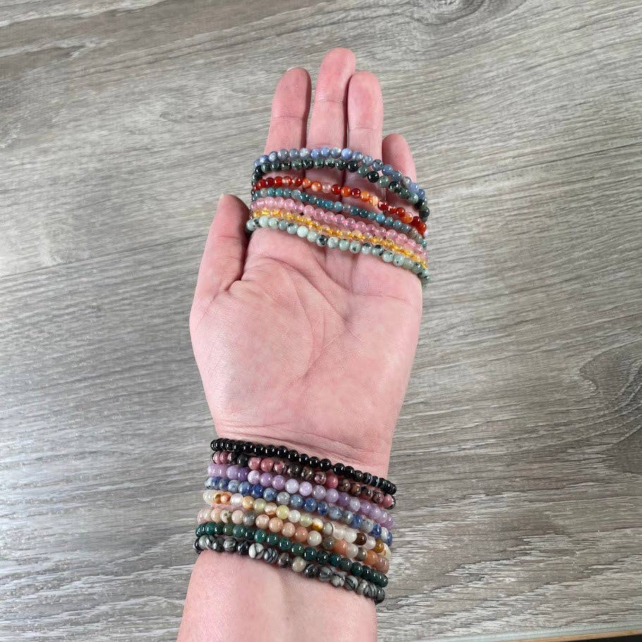4mm Gemstone Bracelets