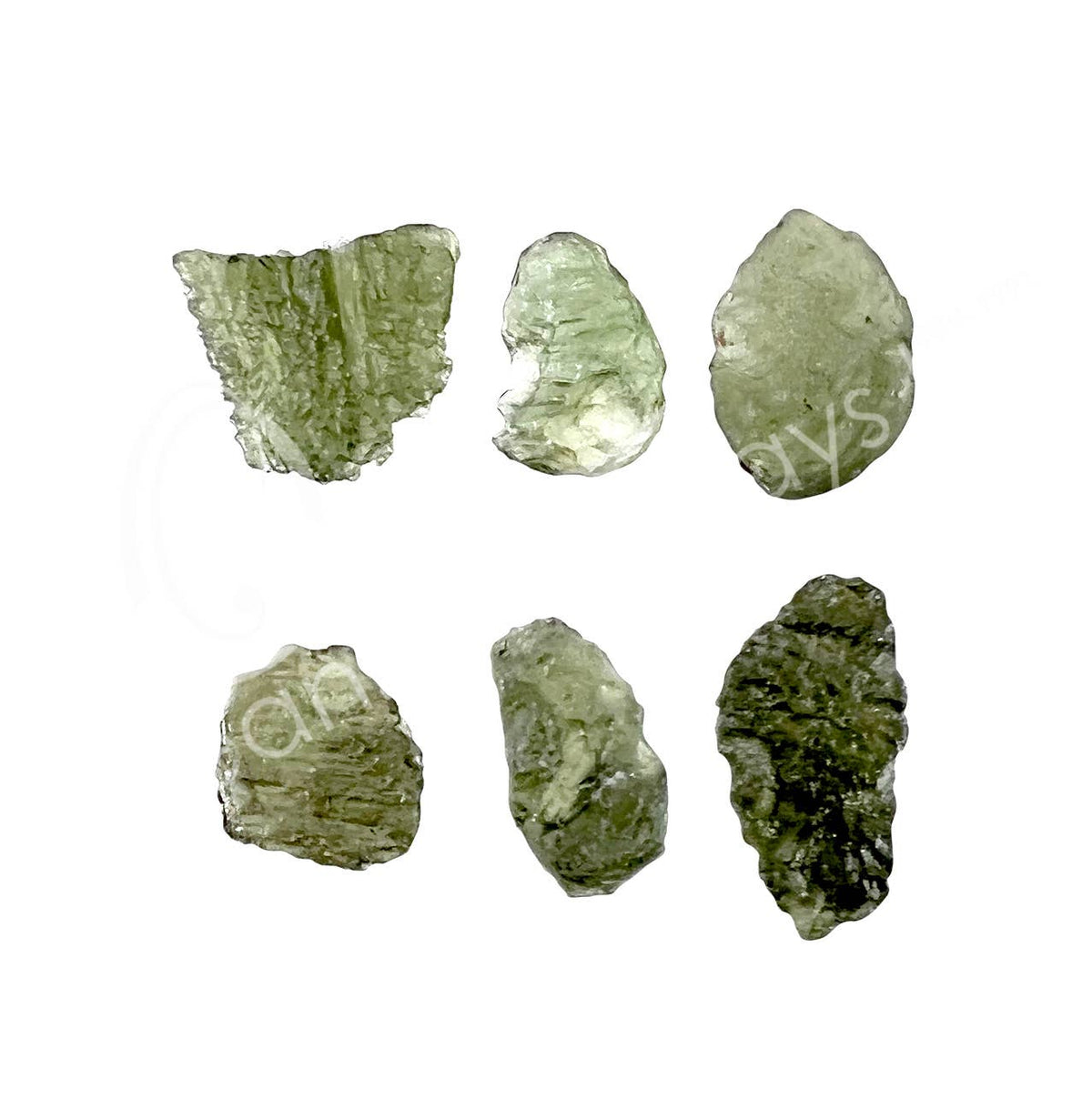 ROUGH - MOLDAVITE 0.5-0.75" (GM)