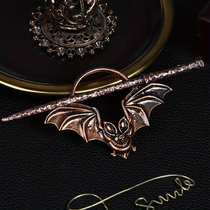 Women Fashion Vintage Gothic Bat Hairpin
