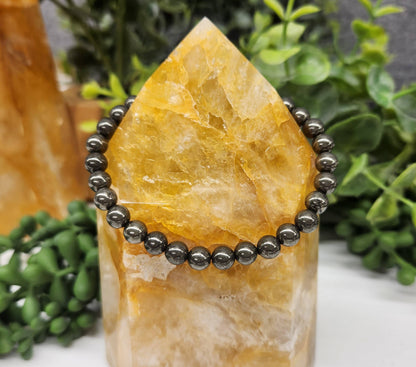 6mm Pyrite Bracelet