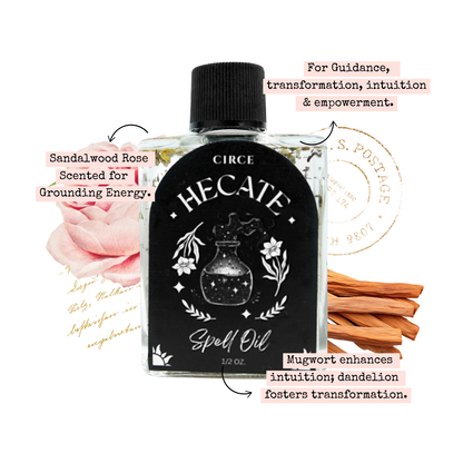 Hecate Spell Oil – 1/2 oz Ritual & Intention Oil