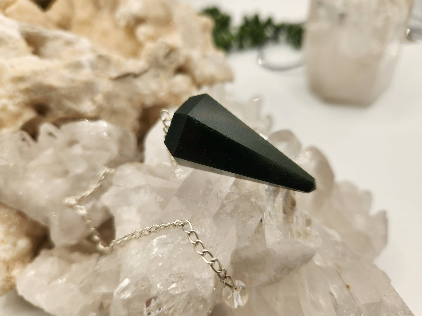 Bloodstone Pendulum