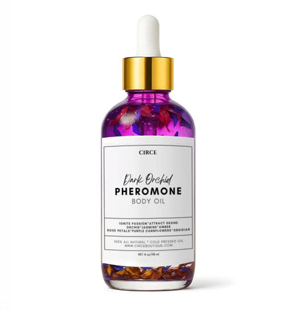 Dark Orchid Pheromone Body Oil - Orchid Jasmine 4oz