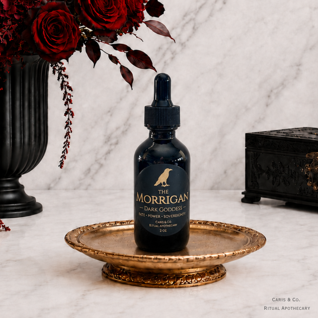 Dark Goddess - The Morrigan Ritual Oil (2 oz)