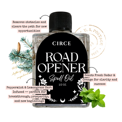 Road Opener Spell Oil – 1/2 oz Opportunity & Breakthrough