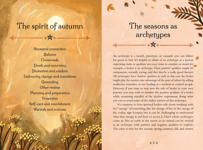 Seasons of the Witch Autumn Tarot by Lorriane Anderson