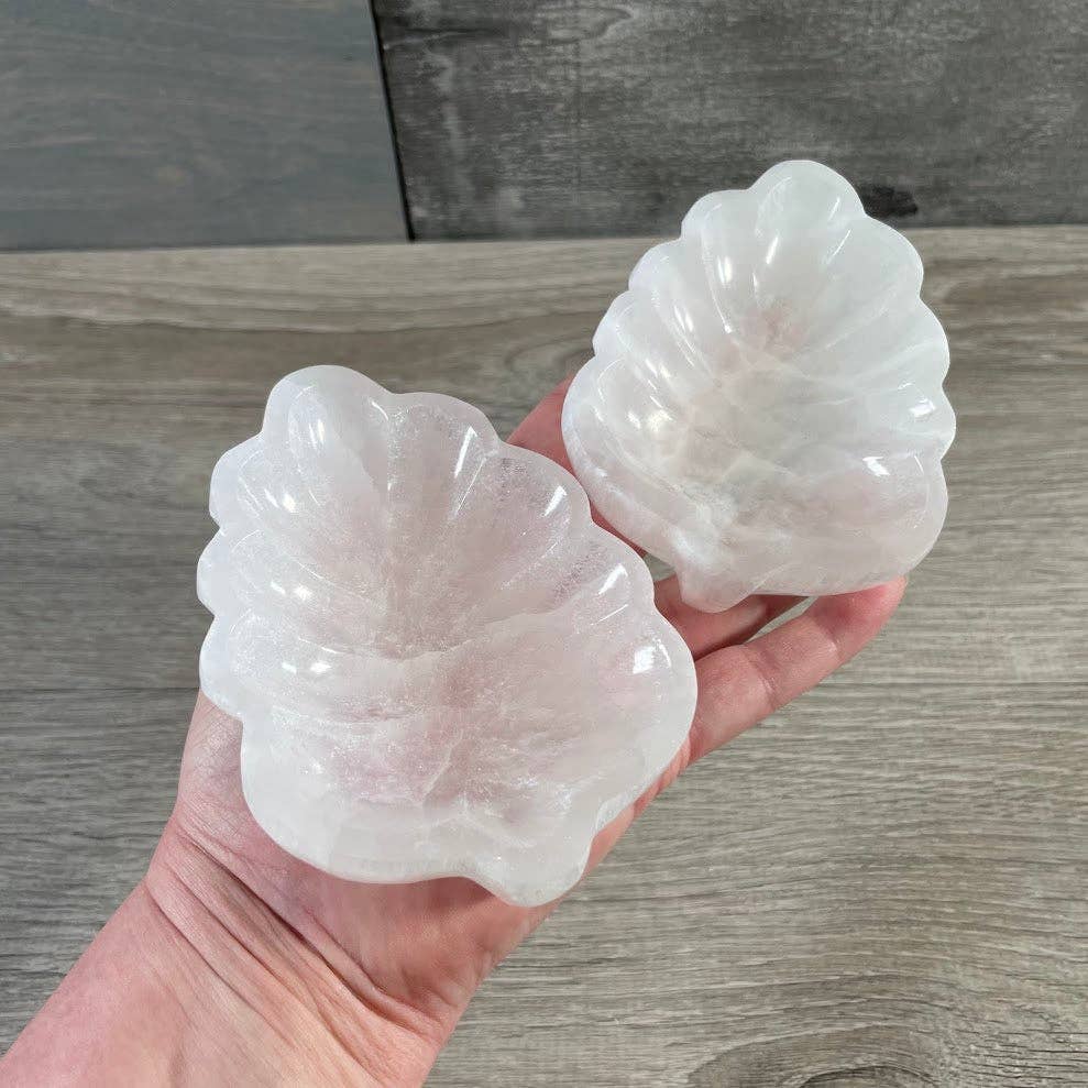 Selenite Bowls – Assorted Shapes & Sizes | Crystal Charging Bowls