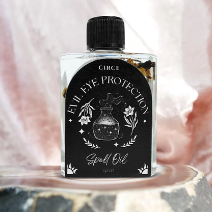 Evil Eye Protection Spell Oil – 1/2 oz Protection & Warding