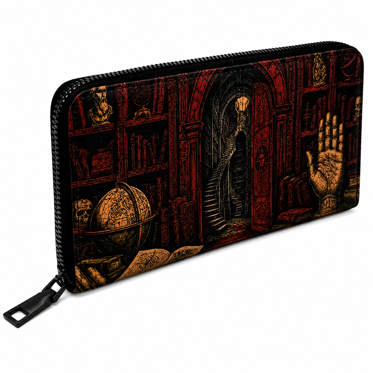 Forbidden Library Clutch Wallet