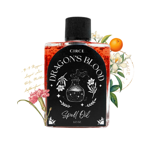 Dragon’s Blood Spell Oil – 1/2 oz Protection & Power Ritual