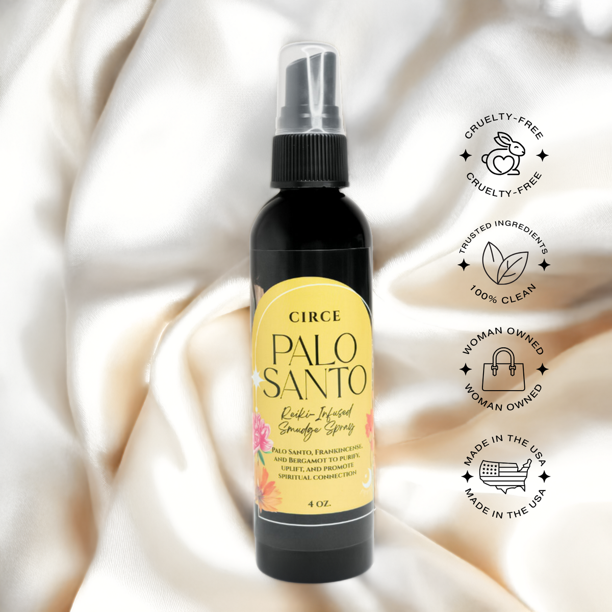 Palo Santo Smudge Spray | 4 oz