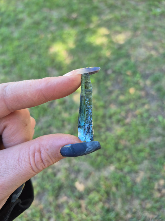 Vivianite Shards