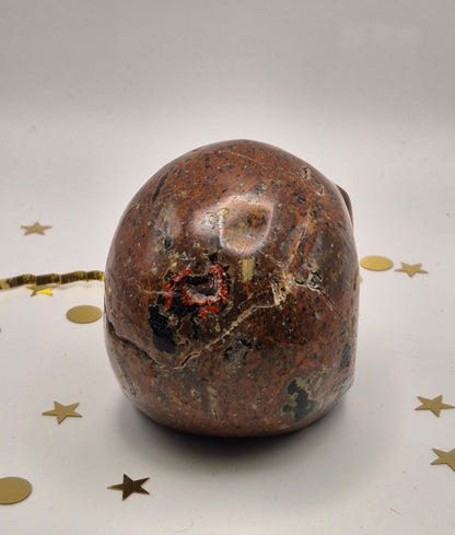 Thunder Agate Skull