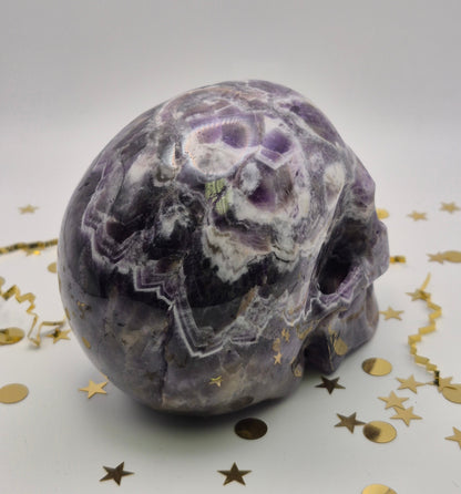 Amethyst Skull