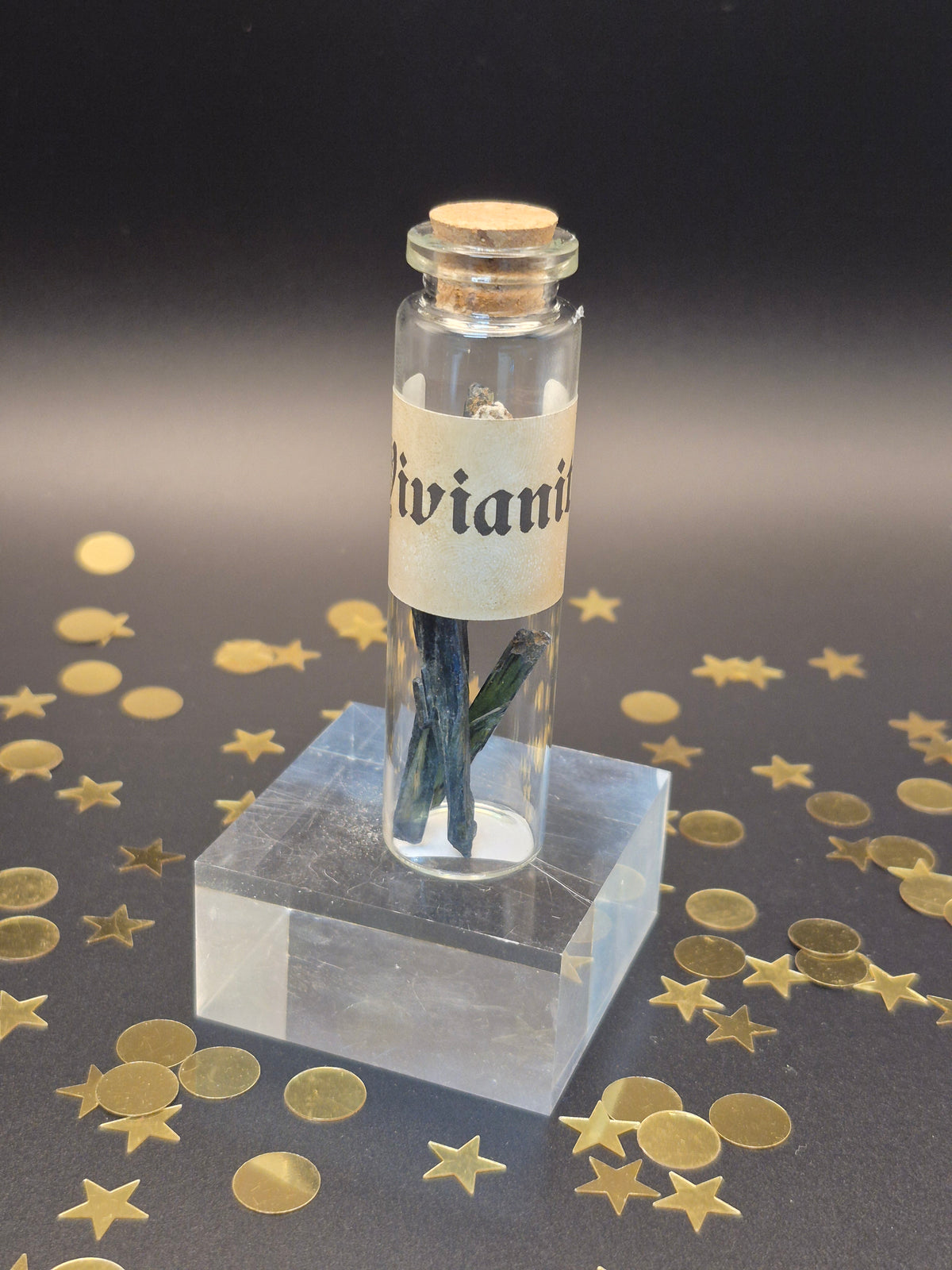 Vivianite Shards