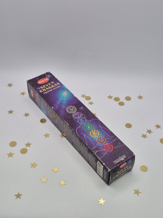 HEM Seven Chakra Incense Sticks