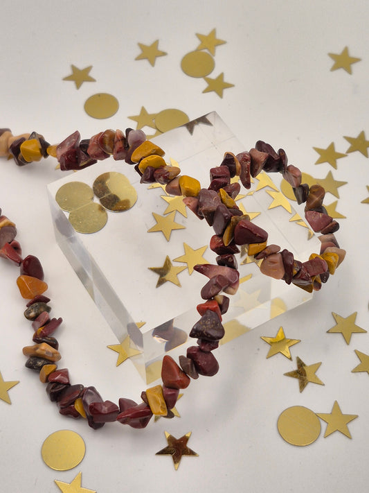 Mookaite Chip Necklace