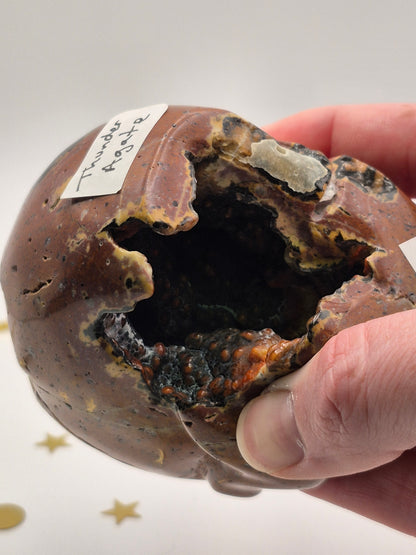 Thunder Agate Skull