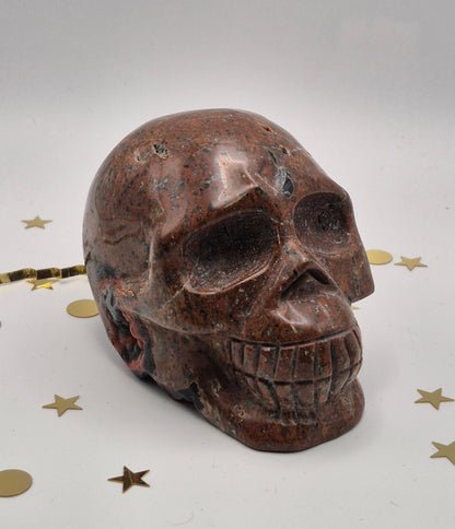 Thunder Agate Skull