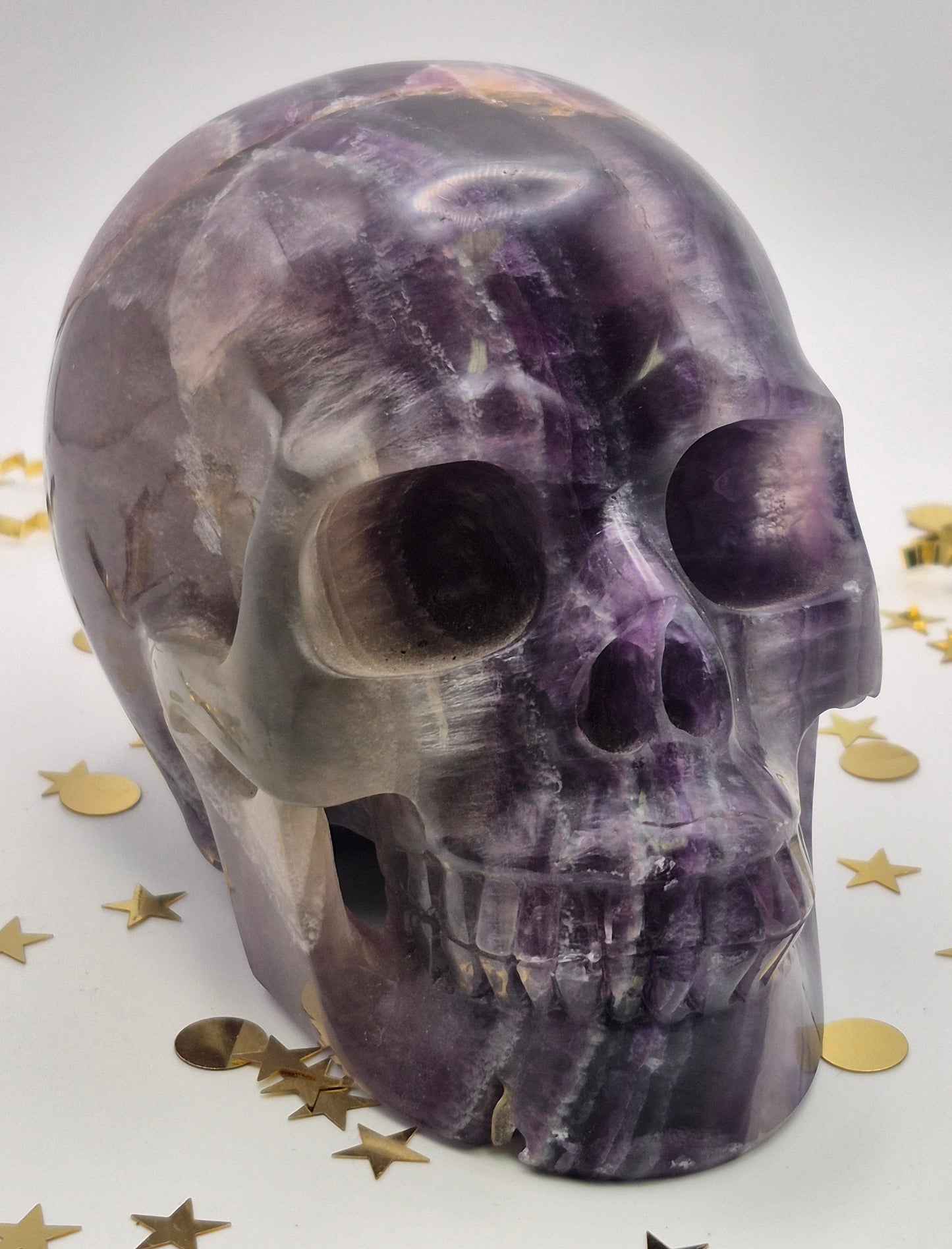 Fluorite Skull