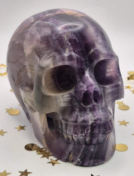 Fluorite Skull