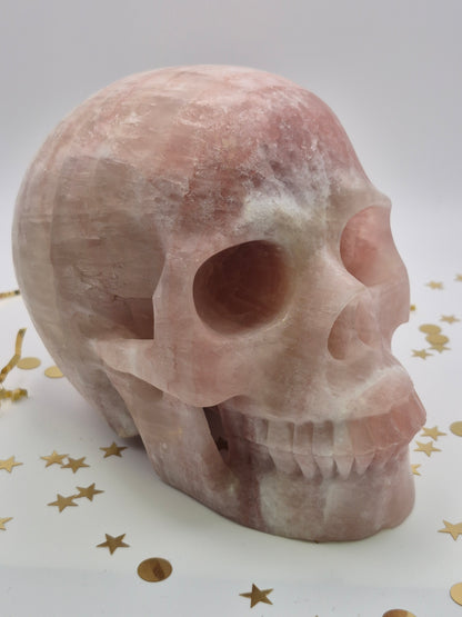 Pink Calcite Skull