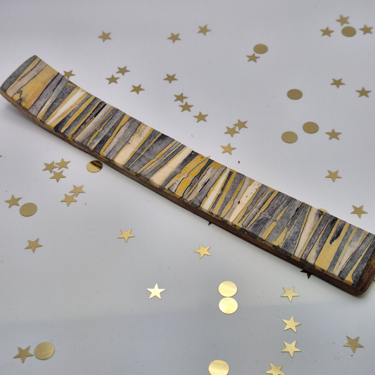 Bone Inlay Incense Holder