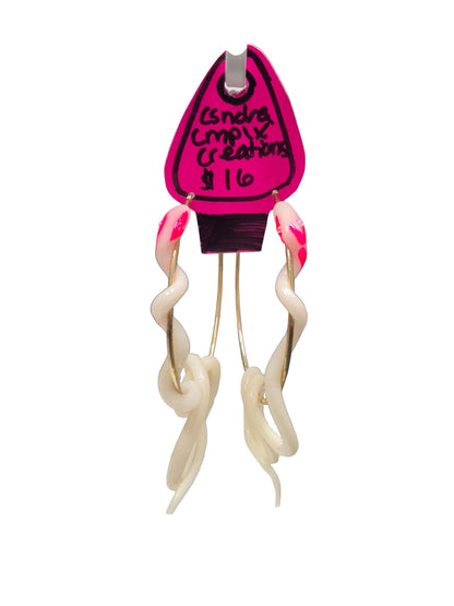 Large UV Snake Hoops