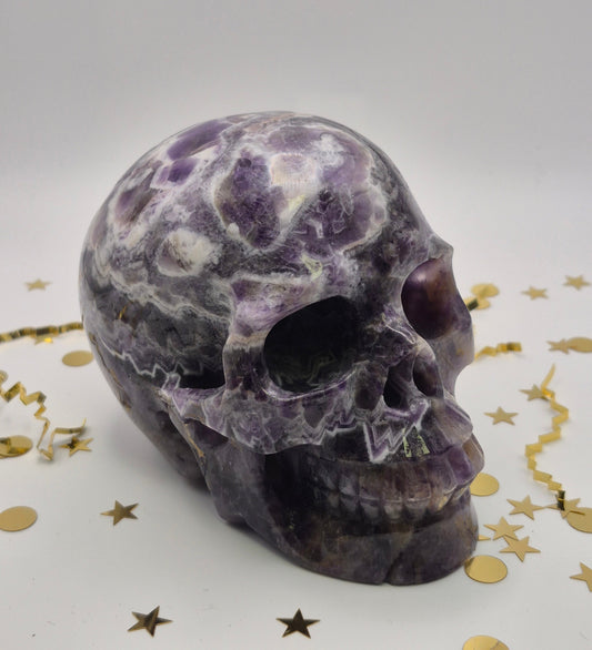 Amethyst Skull